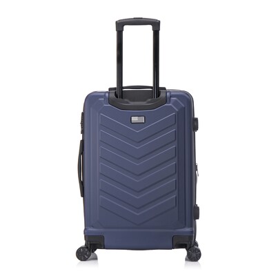 US Army FOX PRO 24" Hardside Suitcase, 4-Wheeled Spinner, TSA Checkpoint Friendly, Navy Blue (USLFPRO00M-BLU)