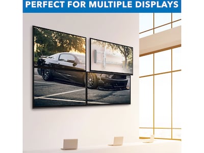 Mount-It! Ultraslim Heavy-Duty TV Wall Mount, 165 lbs. Max. (MI-307)