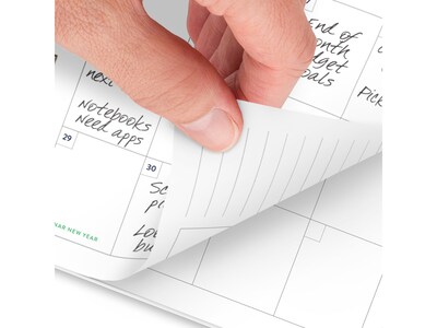 2025 AT-A-GLANCE Simplified by Emily Ley Greenbriar Floral 5.5" x 8.5" Weekly & Monthly Planner, Poly Cover, Multicolor