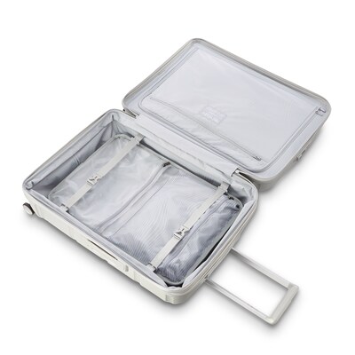 Samsonite Outline Pro 12.5" Hardside Suitcase, 4-Wheeled Spinner, Stone Grey (137395-1830)
