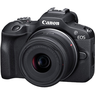 Canon EOS R100 Lens Kit 24.1 Megapixels Digital Camera, Black (6052C012)