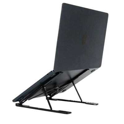 Scapade AirStand Pro Adjustable Travel Stand for Laptops, Black (S-FOLS2)