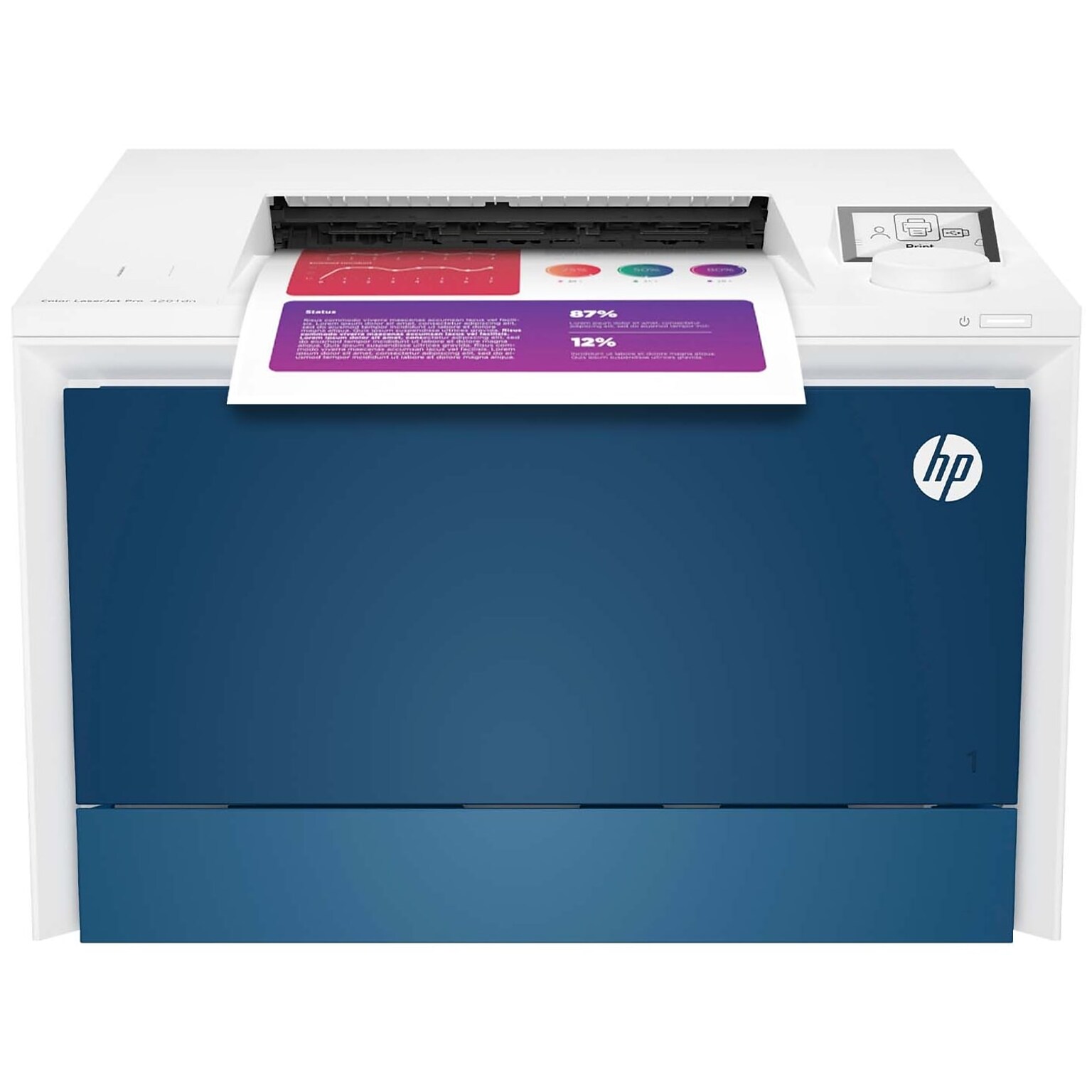 HP Color LaserJet Pro LJP 4201dn Color Laser Printer, Single-Function, Print (4RA85F)