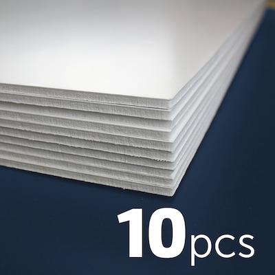 Flipside Foam Board, 24" x 36", White, 10/Pack (24360-10)