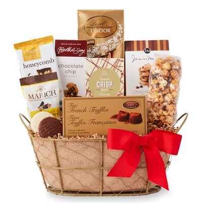 Decadent Delights Chocolate Gift Basket by Hickory Farms