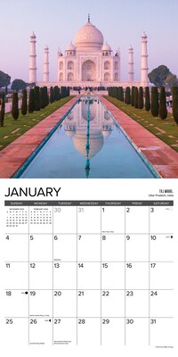 2026 Willow Creek Wonders of the World 12" x 12" Monthly Wall Calendar (53324X)