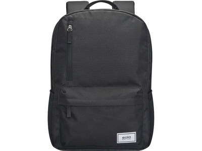 Solo New York Re:cover Laptop Backpack, Black Polyester (UBN761-4)