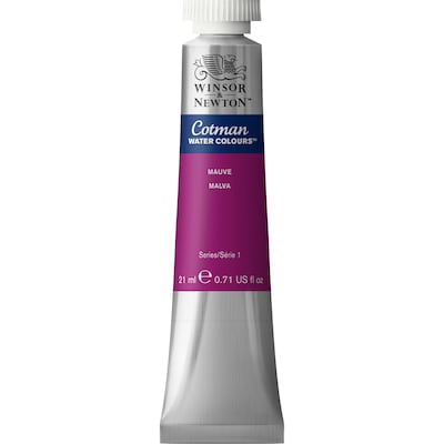 Winsor & Newton Watercolor Paint Tube, Mauve (WNX0308398)