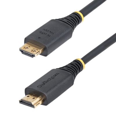 StarTech 8 ft. HDMI Audio/Video Cable, Male, Black (HDMI2-CABLE-GRIP-8F)