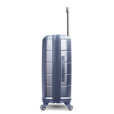 American Tourister Stratum 2.0 27.75" Plastic 4-Wheel Spinner Hardside Luggage, Slate Blue (142349-E264)