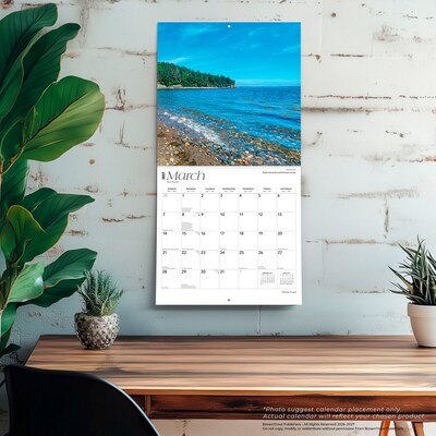 2027 BrownTrout Maine Coast 12" x 12" Monthly Wall Calendar (9798330710645)