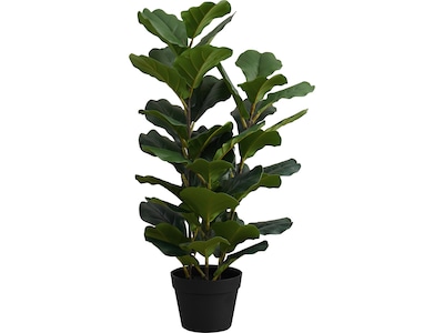 Monarch Specialties Inc. Fiddle-Leaf Fig in Pot (I 9511)