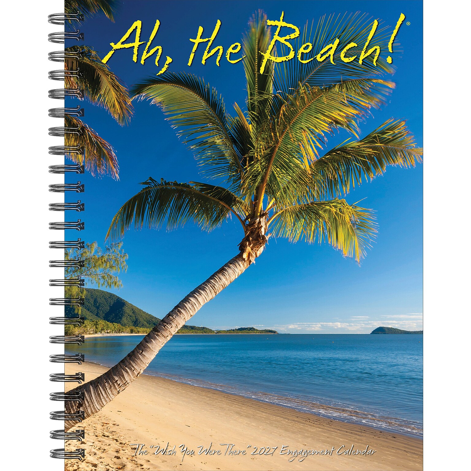 2027 Willow Creek Ah The Beach! 6.5 x 8.5 Weekly & Monthly Desk Calendar (64313)