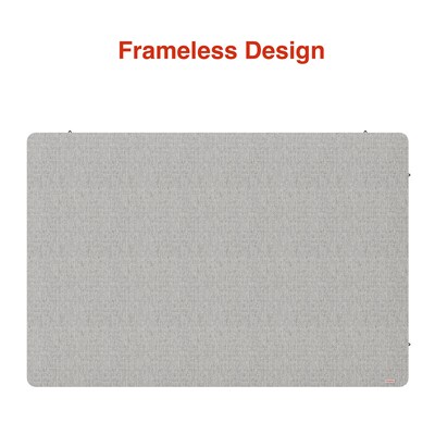 Staples Fabric Bulletin Board, 3' x 2' (ST62831)