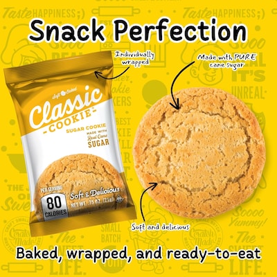 Classic Cookie Sugar Cookies, .75 oz., 54/Pack (220-02864)
