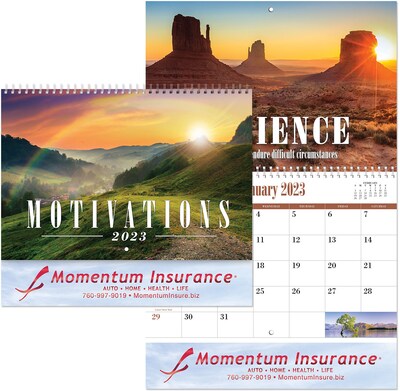 Custom Coronado Motivations Wall Cal Sp