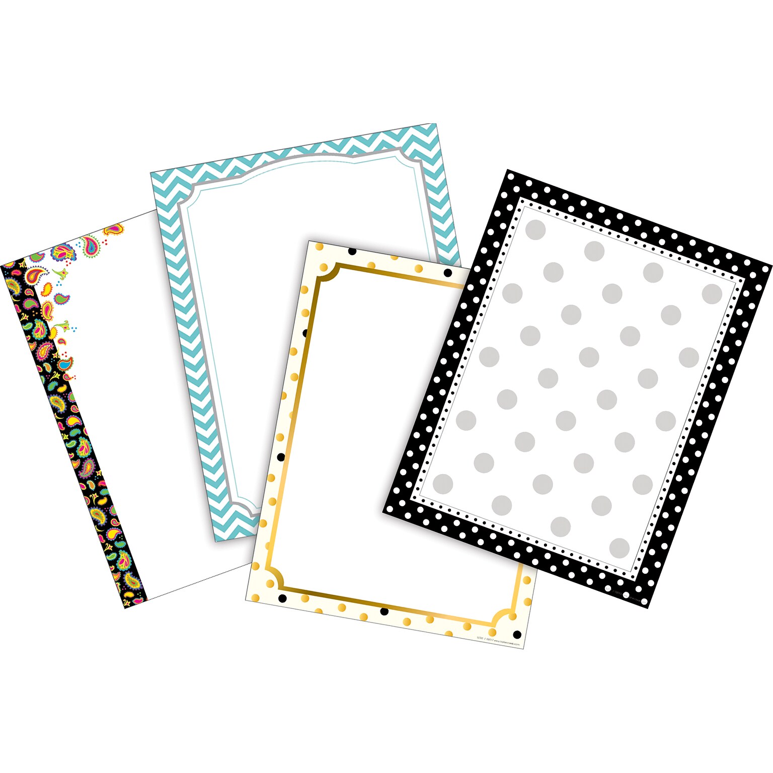 Barker Creek Now Were Stylin Decorative Printer Paper, 8.5 x 11, 60 lbs., Assorted Colors, 200 Sheets/Pack (SS0755)