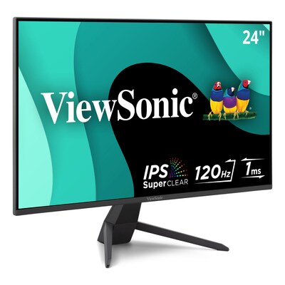 ViewSonic 24" FHD 120Hz LCD HDMI VRR Gaming Monitor, Black (VX2470-MHD)