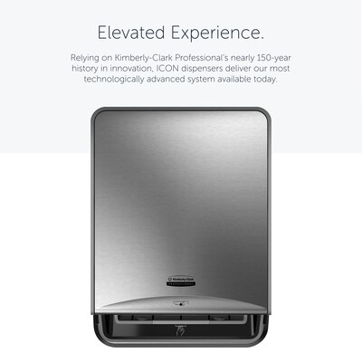 Kimberly-Clark Professional ICON Automatic Recessed Dispenser Housing without Trim Panel, Stainless