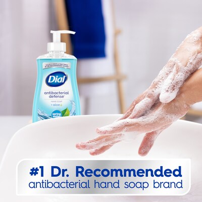 Dial Complete Antibacterial Liquid Hand Soap, Spring Water Scent (00017000209524)