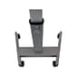 Luxor 27.5"W Pneumatic Adjustable-Height Flip-Top Student/Nesting Desk, Medium Gray/Light Gray (STUDENT-P-TILT)