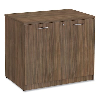 Alera Valencia Series 64.75 Storage Cabinet, 4 Compartments, Modern Walnut (ALEVA286615WA)