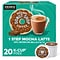 The Original Donut Shop One Step Mocha Latte Coffee Keurig® K-Cup® Pods, Light Roast, 20/Box (381793