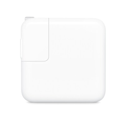 Apple 35W Dual USB-C Power Adapter for Laptop, iPhone, iPad, MacBook, White (MW2K3AM/A)