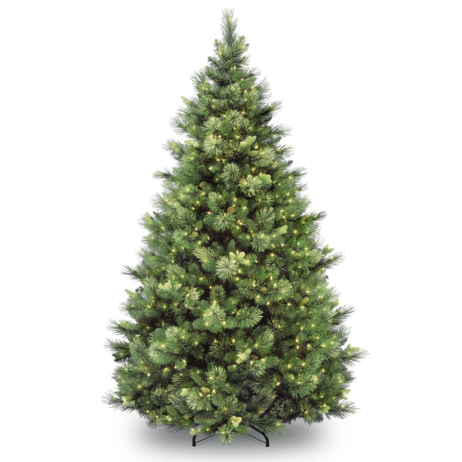 National Tree Company Carolina Pine Artificial Christmas Tree, 7 ft., Clear Lights (CAP3-306-70)