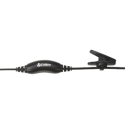 Cobra D-Style Earpiece for Cobra Performa 400/450 2-Way Handheld Business Radios, Black (0010098-1)