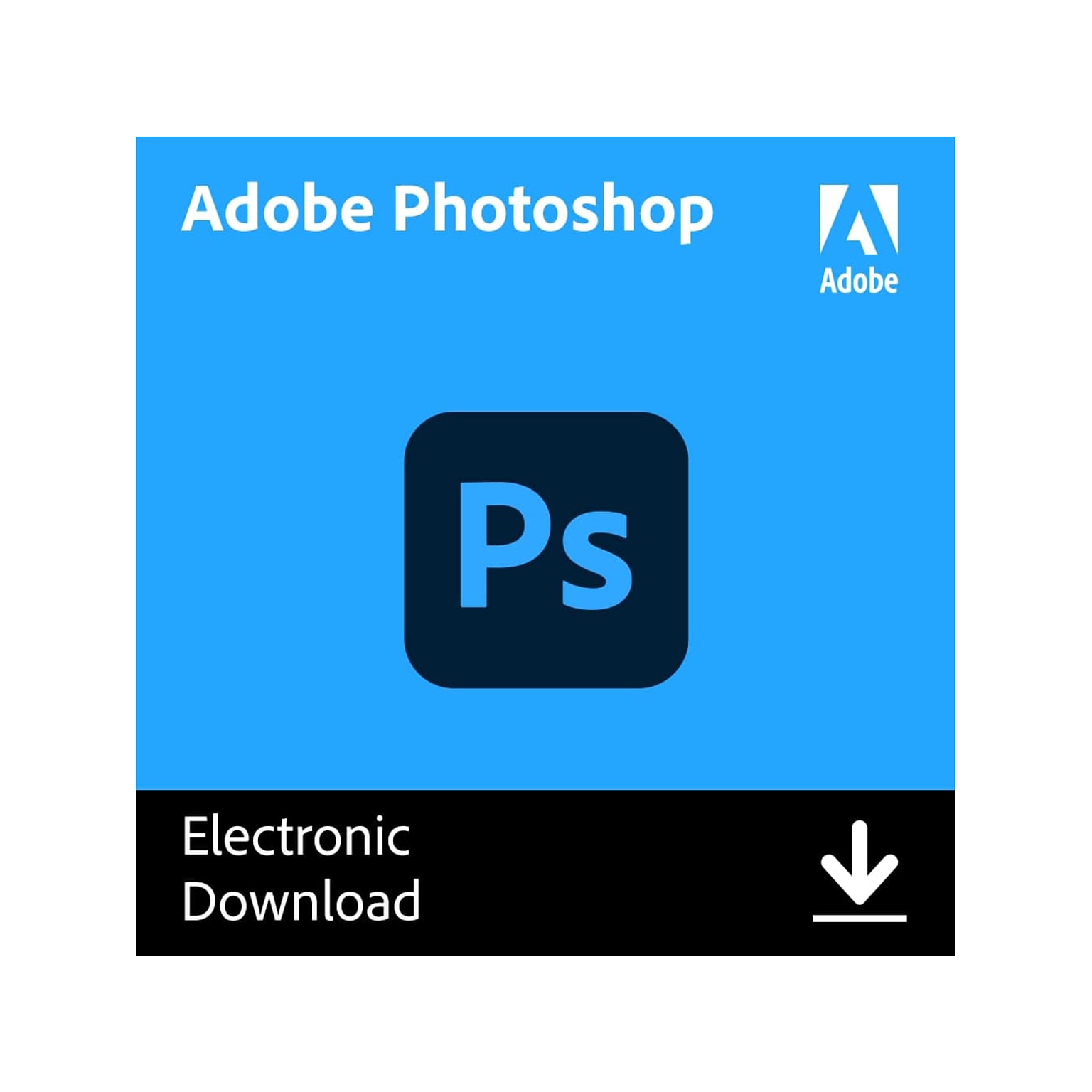 Adobe Photoshop for Windows/macOS, 1 User [Download]