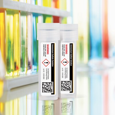 Avery Inkjet UltraDuty GHS Labels, 2/3" x 1-3/4", White, 3000 Labels/Box (97177)