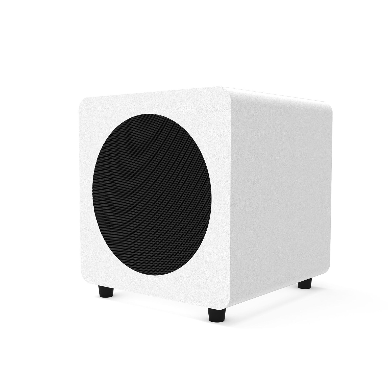 Kanto SUB8 KTSUB8VMW 300W Indoor Subwoofer Speaker, Matte White