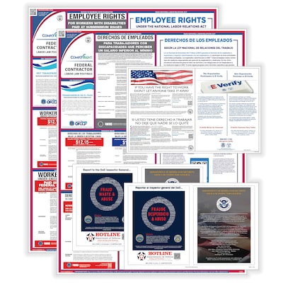 ComplyRight Federal Contractor Poster Kit (EFEDFCCSB)