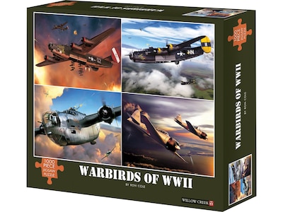 Willow Creek Warbirds Of WWII 1000-Piece Jigsaw Puzzle (49366)