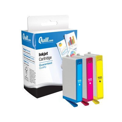 Quill Brand® Remanufactured C/M/Y High Yield Inkjet Cartridge Replacement for HP 920XL, 3/Pack (CD97