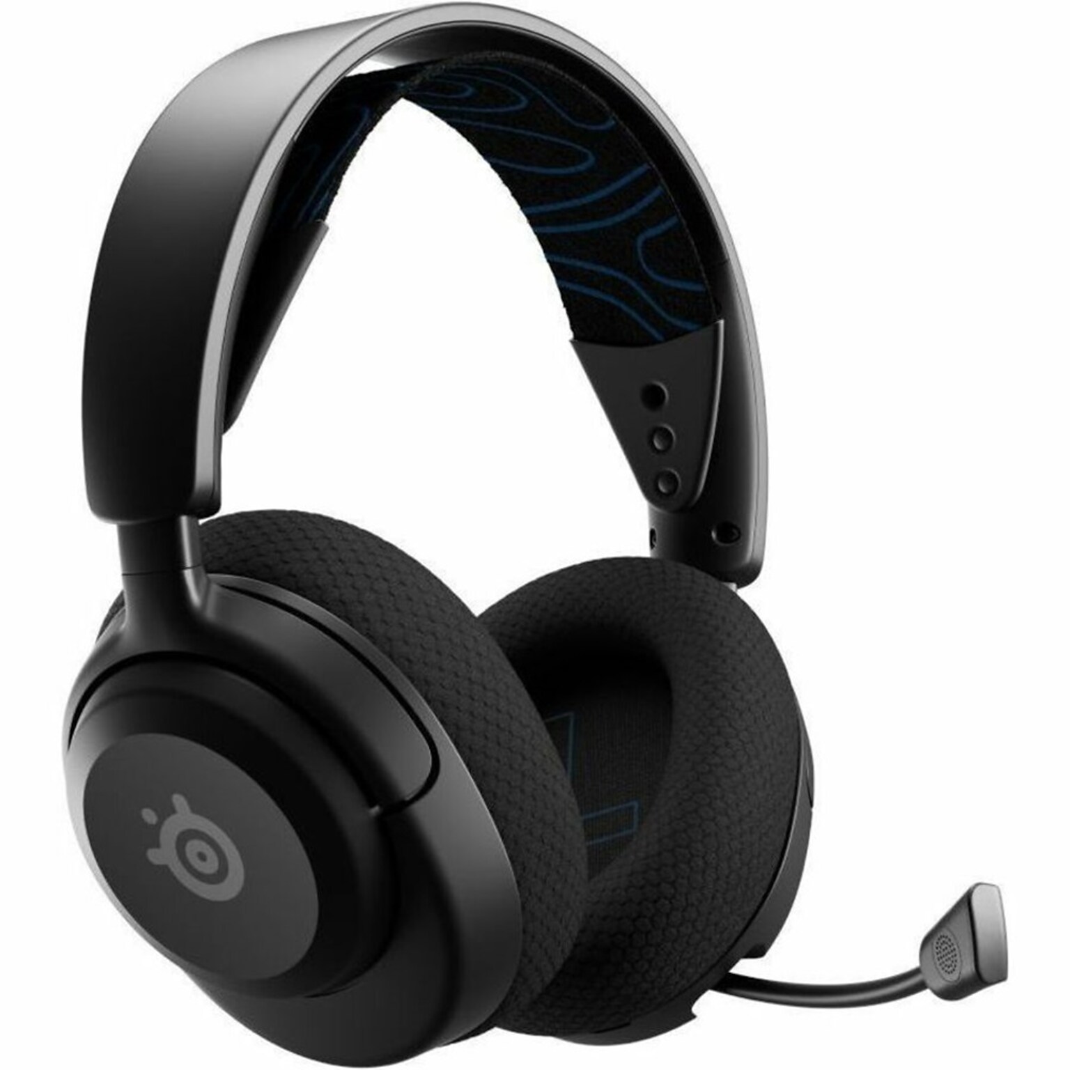 SteelSeries Arctis Nova 5P Wireless Noise Canceling Bluetooth Stereo Gaming Headset, USB-C, PlayStation Certified, Black (61673)