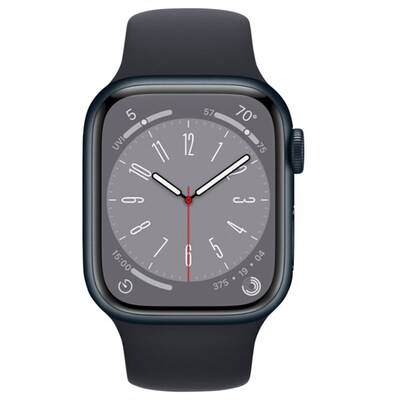 Apple 41MM - Series 8 (GPS) Watch with Aluminum Case/Sport Band - (Small/Medium)
