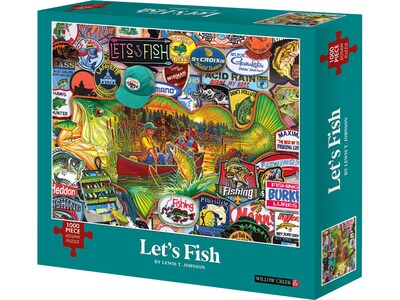 Willow Creek Lets Fish 1000-Piece Jigsaw Puzzle (48734)