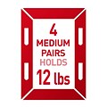 Command Medium Picture Hanging Strips, White, 22 Pairs, 44-Command Strips (17204-22NA)