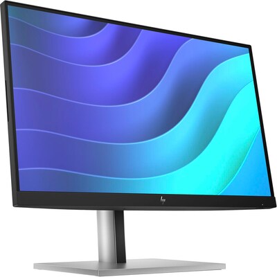 HP E22 G5 21.5 FHD IPS 75Hz LCD Monitor, Height Adjustable, Black/Silver (6N4E8AA#ABA)