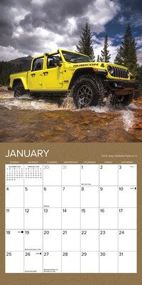 2026 Willow Creek Jeep 7" x 7" Monthly Wall Calendar (53645)