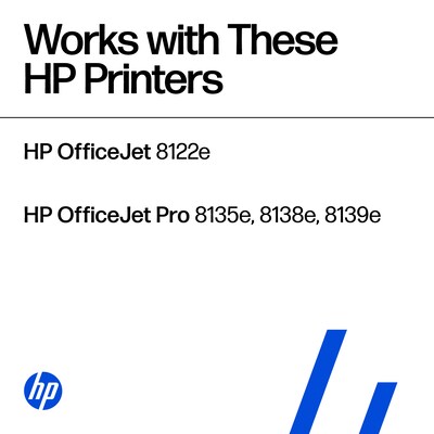 HP 923 Black/Cyan/Magenta/Yellow Standard Yield Ink Cartridges, 4/Pack (6C3Y6LN)