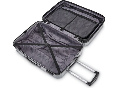 Samsonite Winfield 3 DLX Polycarbonate Carry-On Luggage, Silver (120752-1776)