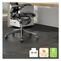 Alera® Carpet Chair Mat with Lip, 36 x 48, Low Pile, Clear Vinyl (CM12113ALEPL)