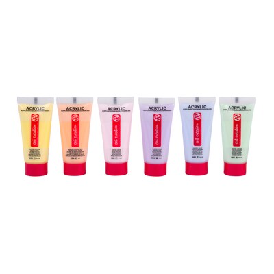 Talens Art Creation Pastel Acrylic Paint, Assorted Colors, 12mL, 6/Set, 3/Bundle (TLN9021862M-3)