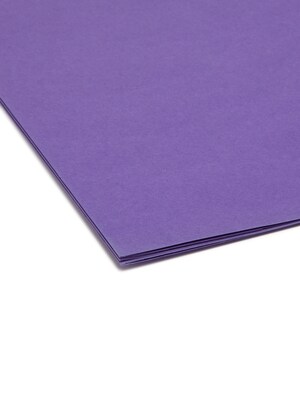 Smead SuperTab Organizer File Folder, Oversized 1/3-Cut Tab, Letter, Assorted Colors, 3/Pack (11989)