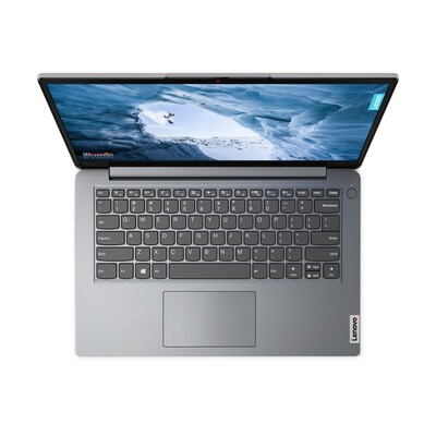 Lenovo IdeaPad 1i 14" Laptop, Intel Celeron N4500, 4GB RAM, 128GB eMMC, Windows 11 Home S Mode (82LV0075US)