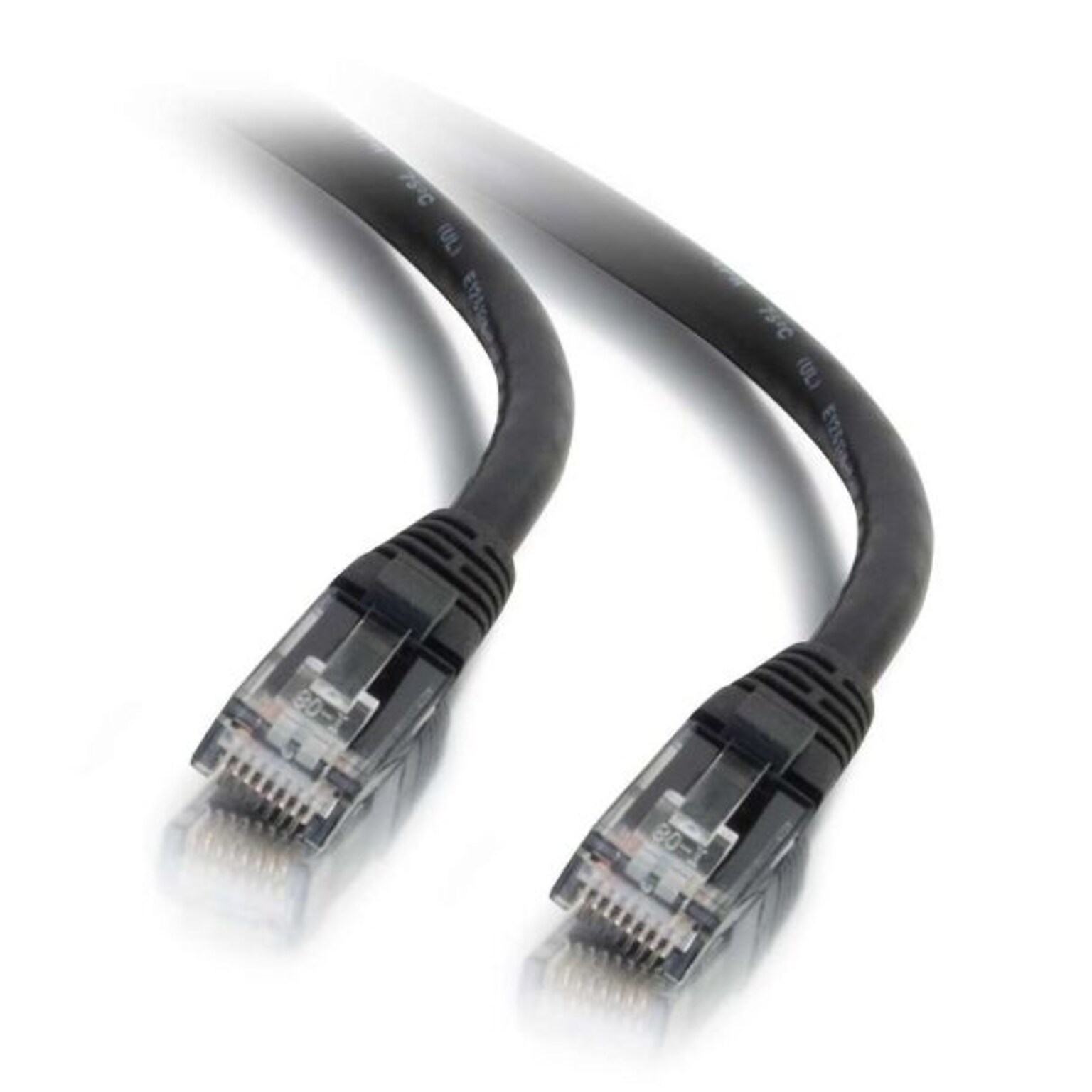 C2G 3 CAT-6 Network Patch Cable, 24 AWG, Black (27151)
