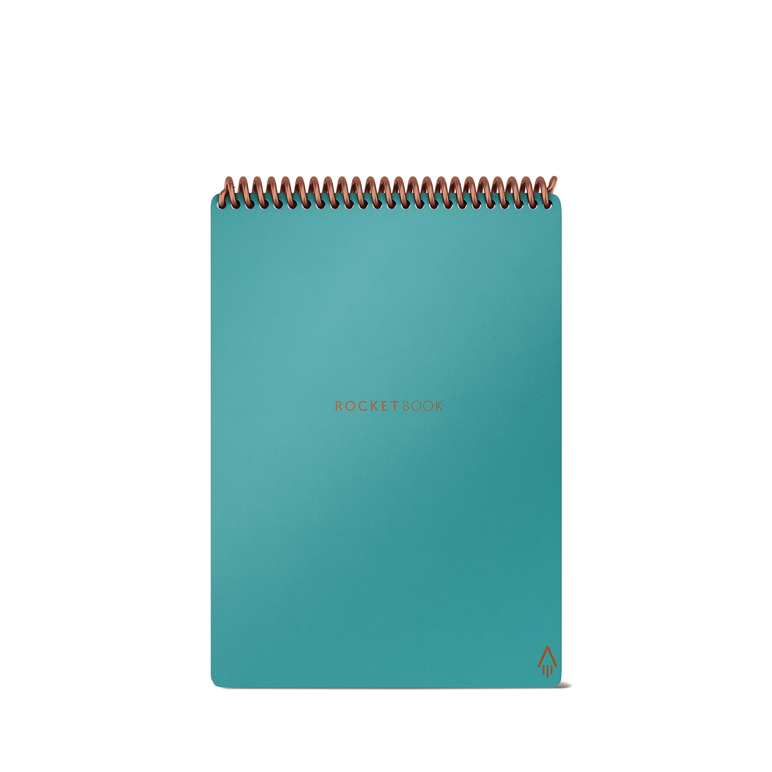 Rocketbook Flip Reusable Smart Notepad, 6 x 8.8, Lined & Dot Grid Ruled, 36 Pages, Teal (FLP-E-RC-CCE-FR)